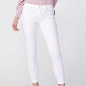 Paige Verdugo Ankle Jeans Distressed Optic White
